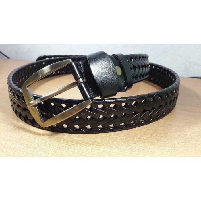 Belt | Ikat Pinggang Pria Kulit Asli Anyam