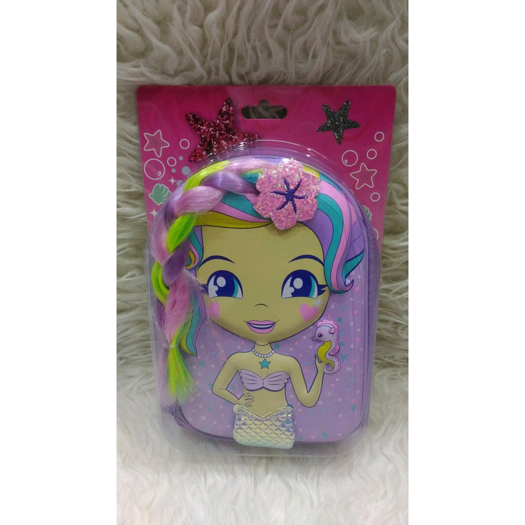 

Kotak Pensil Smiggle Mermaid aksesories Rambut import