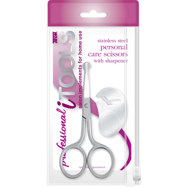 

iTools Stainless Steel PERSONAL CARE SCISSORS with sharpener 10-7