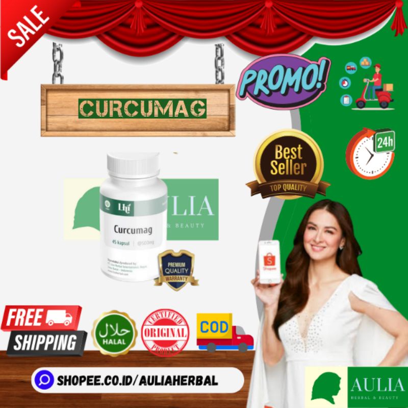 Curcumag~ Mengatasi gangguan asam lambung & Maag