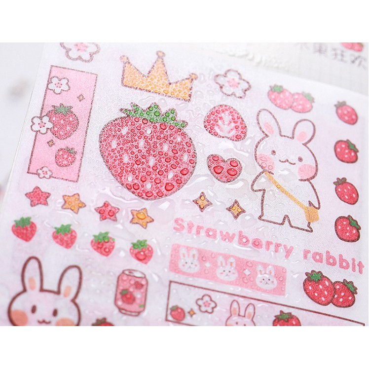 Stiker Set / Sticker Anak Karakter Imut Isi 4 lembar 4 in 1 / Sticker Lucu Unik Karakter 4in1 Set