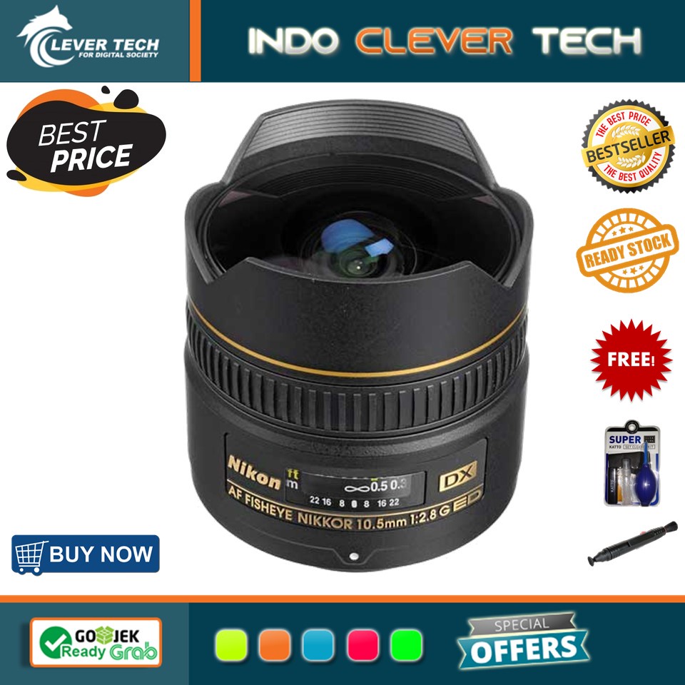 Nikon AF 10.5mm f/2.8G IF ED DX Fisheye