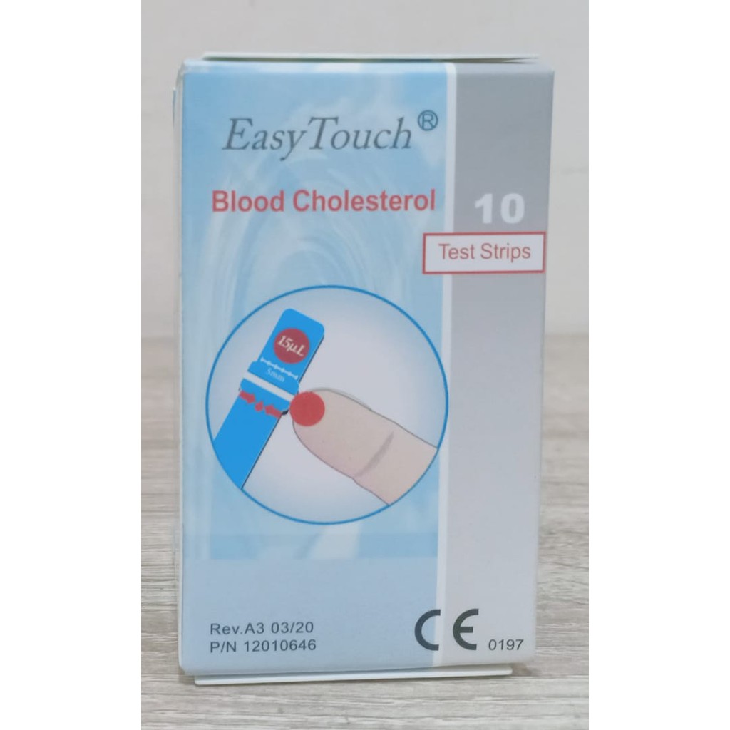 EASY TOUCH TEST STRIPS - GULA DARAH ASAM URAT KOLESTEROL