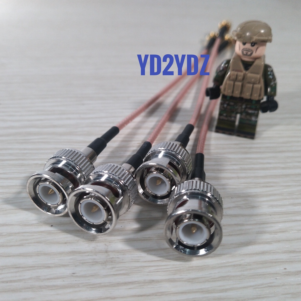 pigtail sma male to bnc male konektor kabel rg316 15cm jumper sambungan ht rf antenna nanovna vna analyzer coaxial coax rg-316 antena extension connector teflon