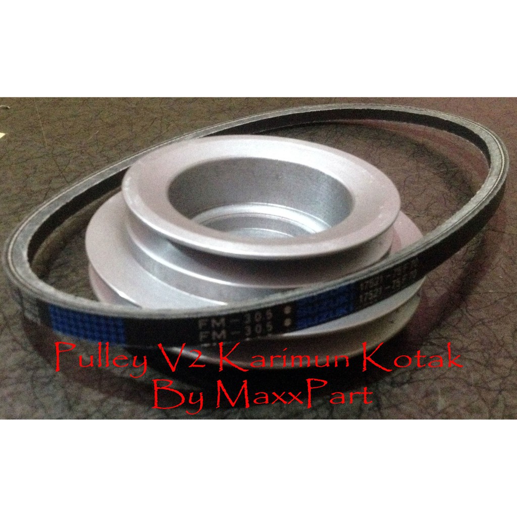 Pulley V2 Crankshaft Suzuki Karimun Kotak.