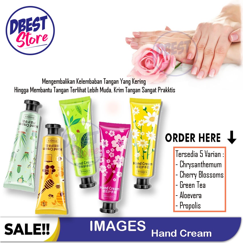 PROMO - 1PCS RANDOM - HAND CREAM IMAGES 30GR / LOTION KRIM TANGAN MENJADIKAN TANGAN HALUS DAN LEMBUT