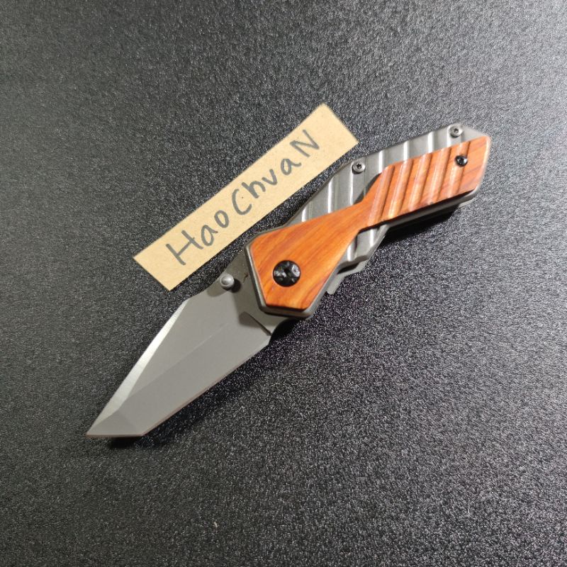 Pisau Lipat Buck USA X59, Pisau Survival, Pisau Lipat Camping, Pisau Lipat Multifungsi