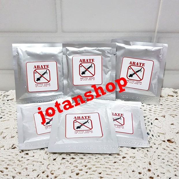 Abate 10gr 10 gr obat pembasmi jentik nyamuk anti parasit aquarium kolam ikan