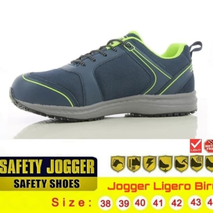 JOGGER SAFETY SHOES/SEPATU SAFETY JOGGER LIGERO BIRU JOGGER SAFETY