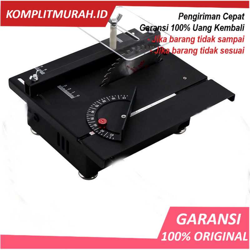 [BISA COD] WOLIKE Table Saw Mesin Potong Mini Serbaguna DIY 100W - T5