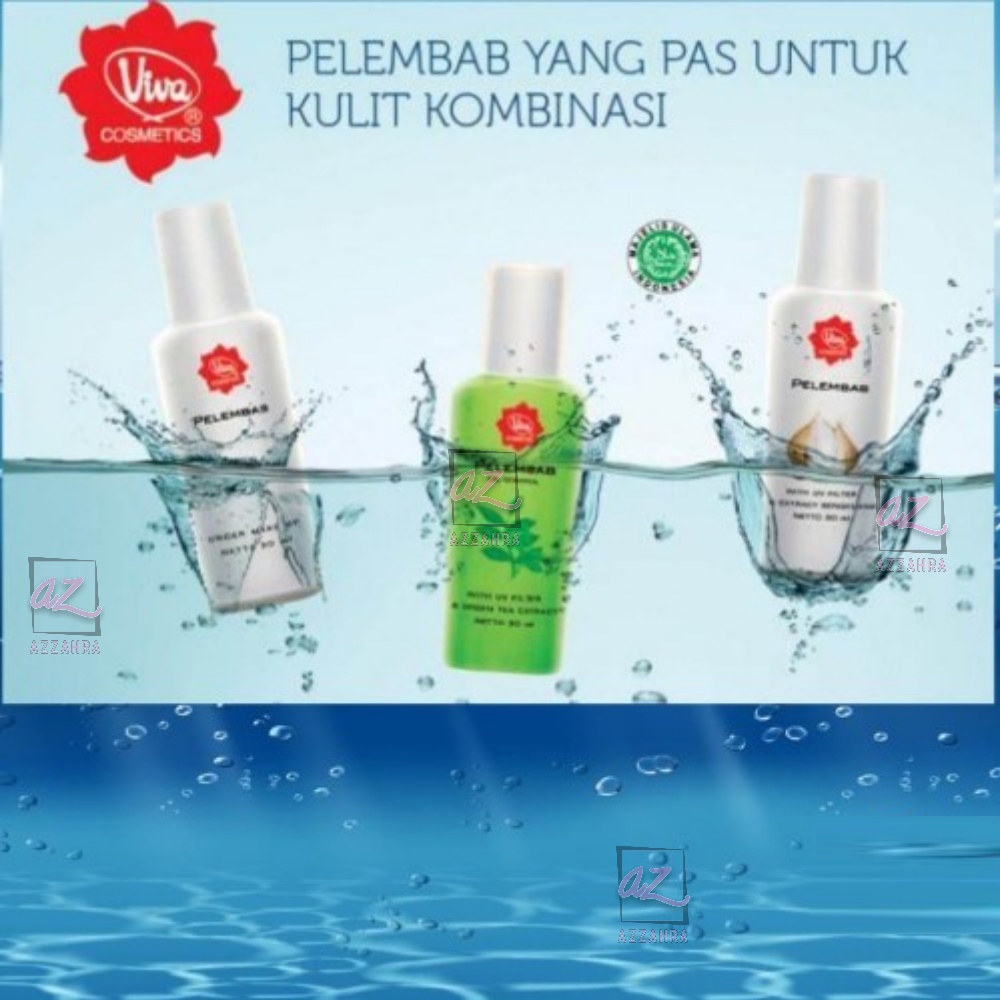 Viva Pelembab Under Make Up | Bengkuang | Green Tea Extract | With UV Vilter 30ml