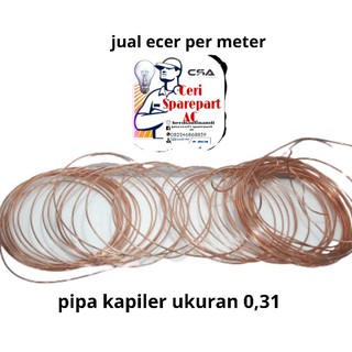 pipa kapiler kulk   as ukuran 0,31 | Shopee Indonesia