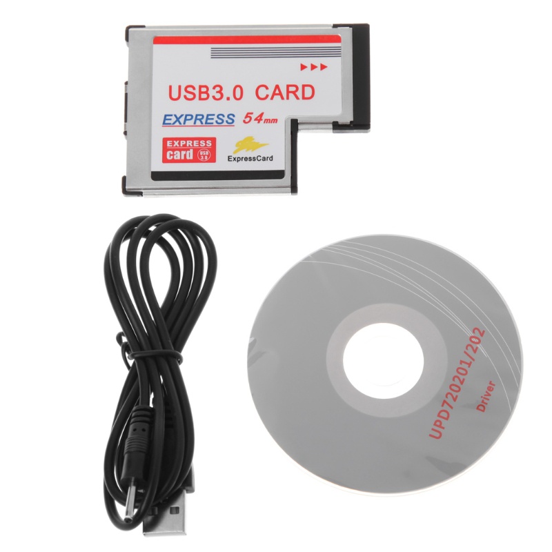 Btsg2 HUB Dual Port USB 3.0 Untuk Express Card ExpressCard Hidden Adaptor 54mm Untuk Lap