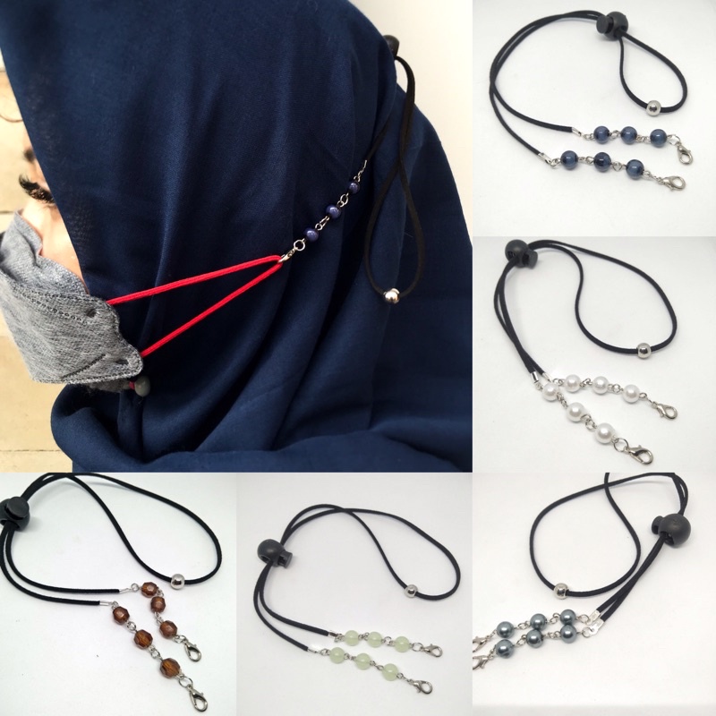 KONEKTOR MASKER HIJAB/KALUNG MASKER HIJAB