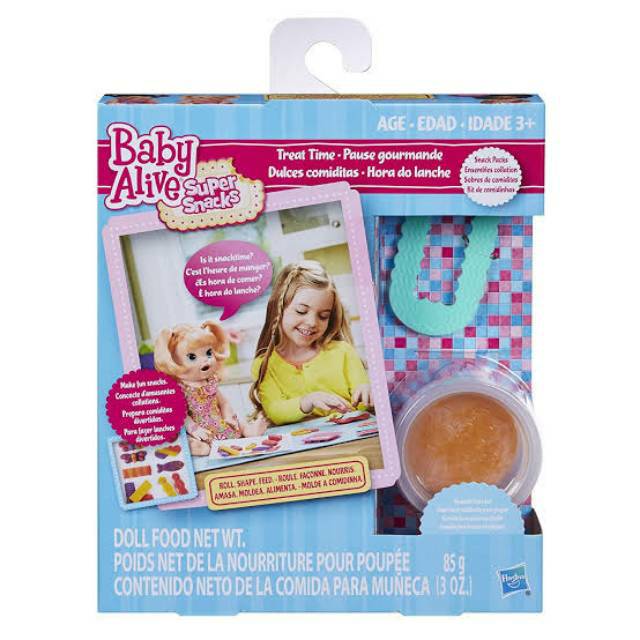 Baby alive super snackin baby doll food original hasbro