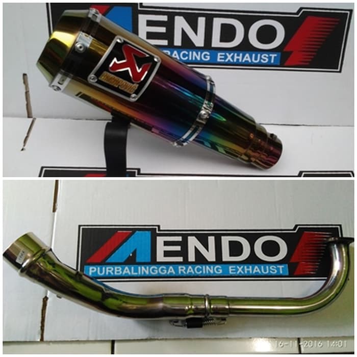 Knalpot Nmax Akrapovic GP M1 Renbow Fullsystem Free DB Killer