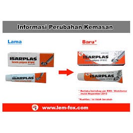 Lem Pipa PVC Isarplas Tube Sambungan Air Keran Kran Fitting Pipe Rucika Wavin Power Alderon dll