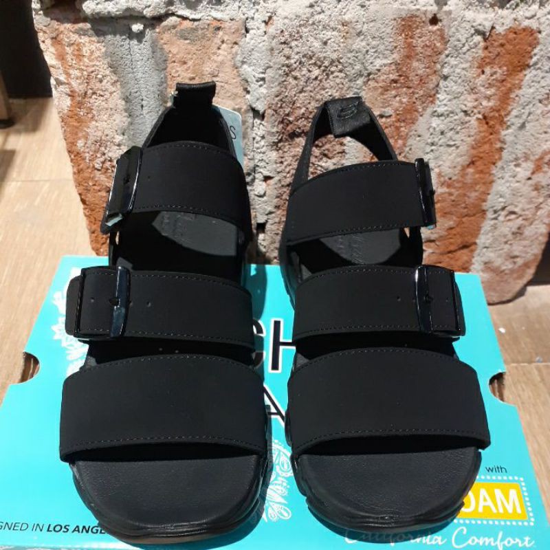 SANDAL WANITA SKECHERS CALI 32998BBK