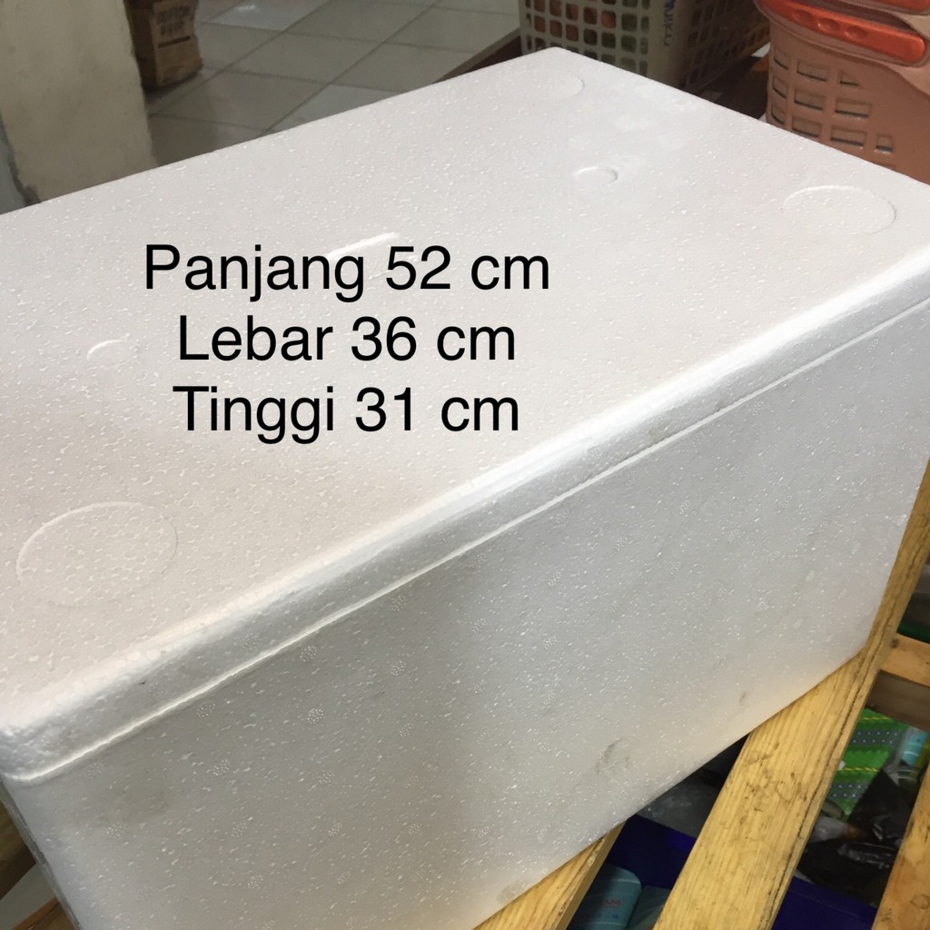 Styrofoam box Ukuran Besar 2 (52x36x31)cm