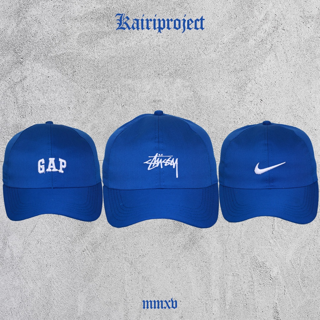 TOPI BASEBALL CAPS BIRU TERMURAH