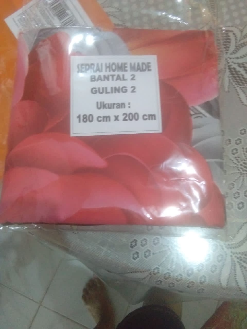Sprei Motif Ukuran 160x200 Bunga Cantik Homemade
