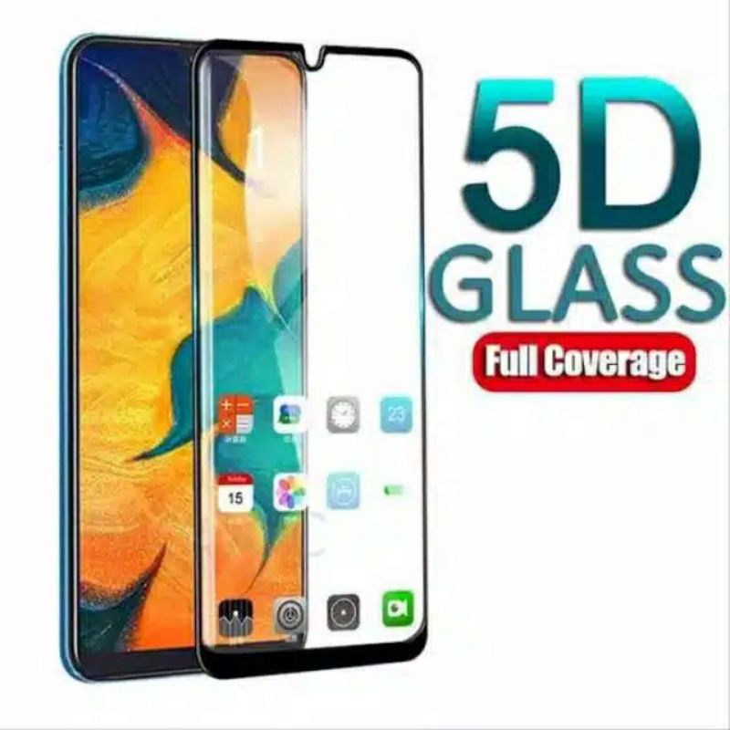 TEMPERED GLASS SAMSUNG A7 2018 ANTI GORES KACA FULL LAYAR