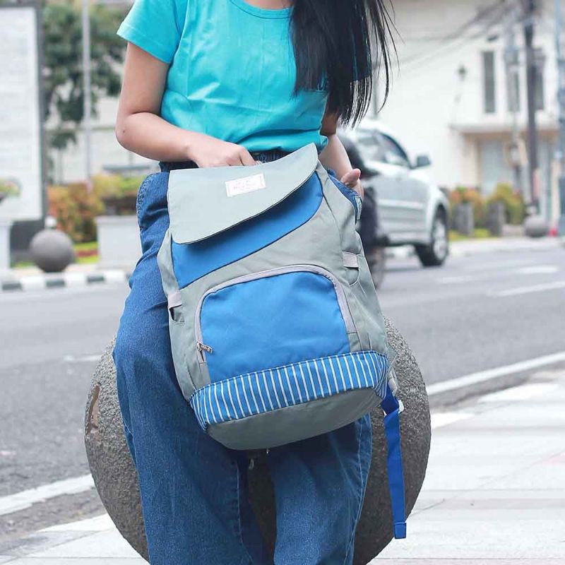 Herbie - Tas Backpack Wanita Terbaru | Tas Ransel Punggung Cewek | Tas Gendong Cantik | Tas Sekolah Kuliah Kerja Bahan Premium Cordura