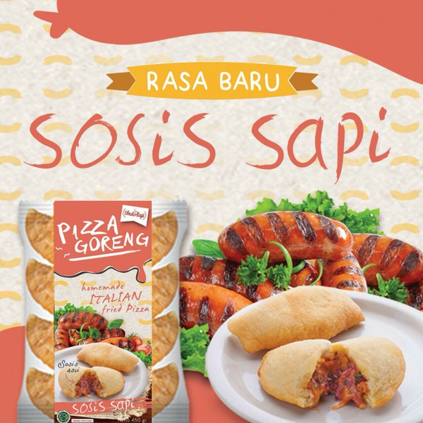 

⭐ COD ⭐ Pizza Goreng SOSIS SAPI