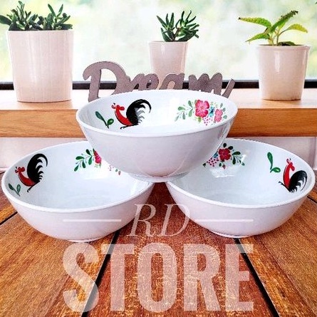 PRONO 1.PCS MANGKOK RAMEN MOTIF AYAM MELANINE