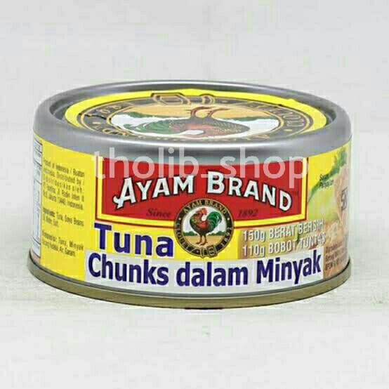 

Ayam brand tuna dalam minyak 150gr can