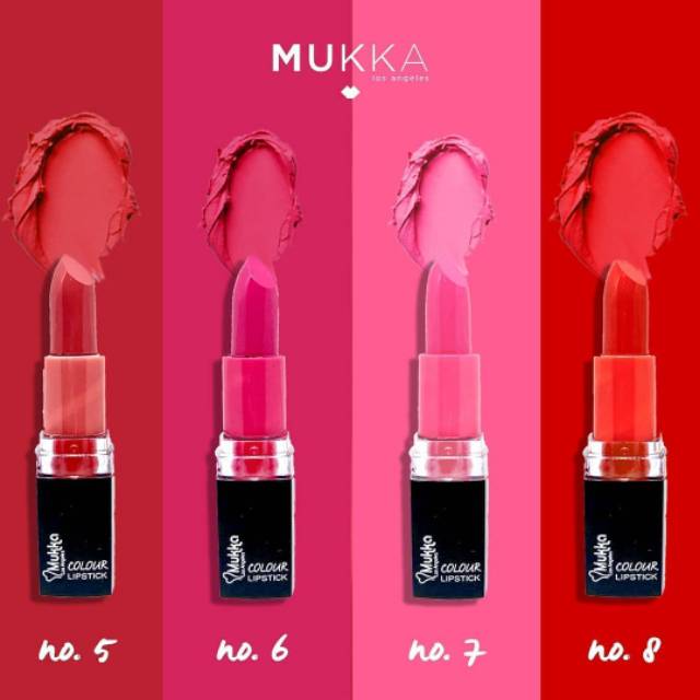 Lipstick mukka colour lipstik