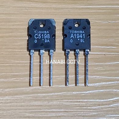 TRANSISTOR A1941 C5198 1941 5198 Toshiba 1SET