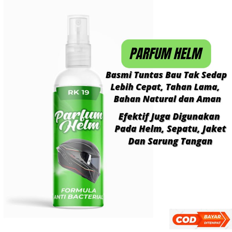 Parfum Helm Motor Anti Bau &amp; Bakteri Pengharum Pewangi Ruangan Interior Mobil