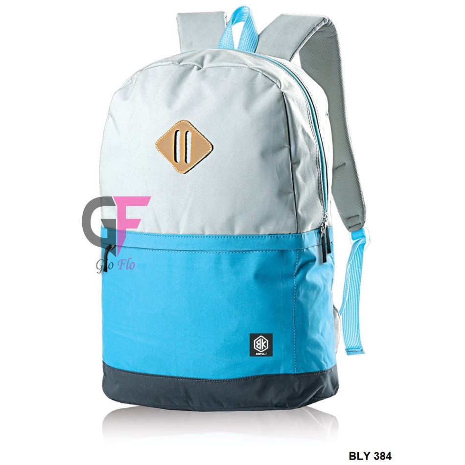 GIOFLO Tas Backpack Terkrini Abu / BLY 384