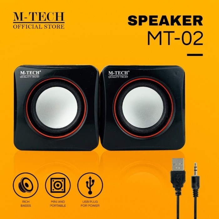 SPEAKER MINI M-TECH MT02 mtech mt 02