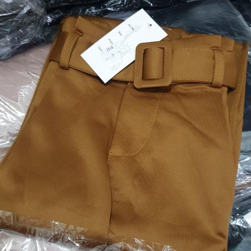 Celana Kulot Scuba Premium Wanita / Culot Pants L8767