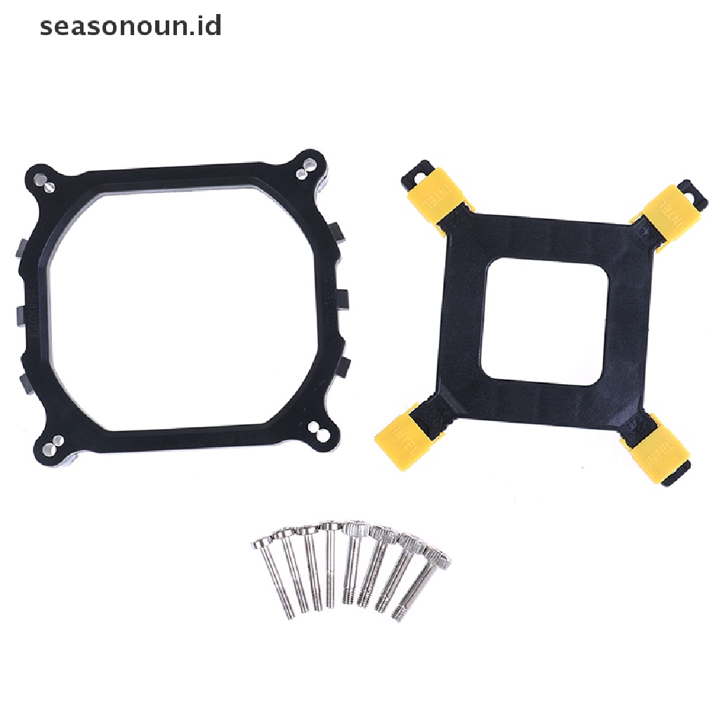 (seasonoun) Braket heatsink Kipas Pendingin CPU Untuk Soket 2011 / 1155 / 1150 / 1156 / 1366