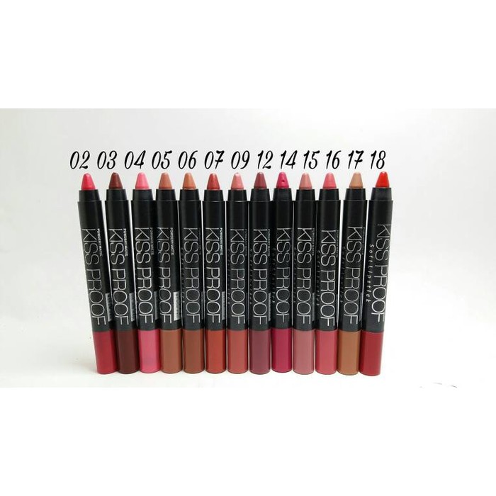 LIPSTIK KISS PROOF ORYGINAL