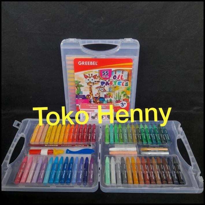 

Crayon Greebel Oil Pastels Isi 55 Warna