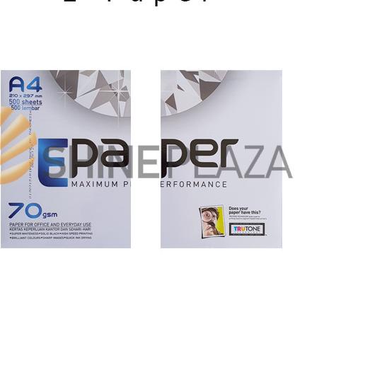 

✳ Kertas HVS A5 70gr E-Paper ♦