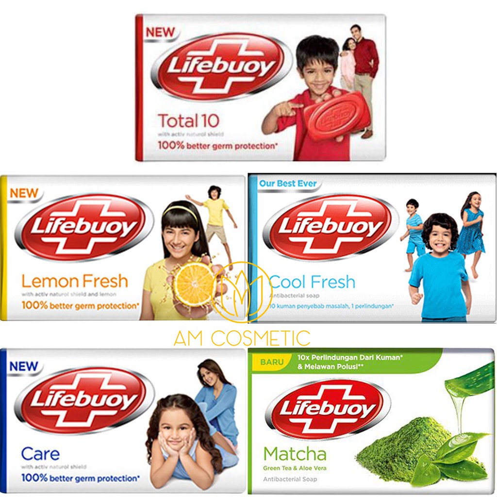 Lifebuoy Sabun Mandi Batang Pack (1 pack isi 5) [80gr]