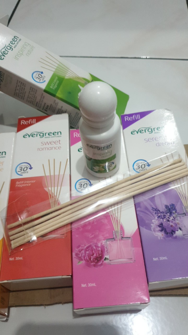 Evergreen Reed Diffuser Refill 30 Ml