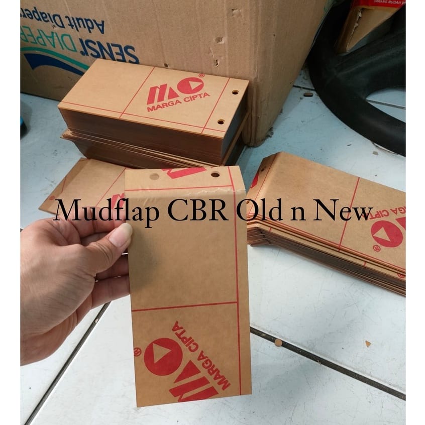 MUDFLAP CBR 150 R OLD / NEW MUDFLAP PENAHAN LUMPUR CBR 150 R BAHAN AKRILIC