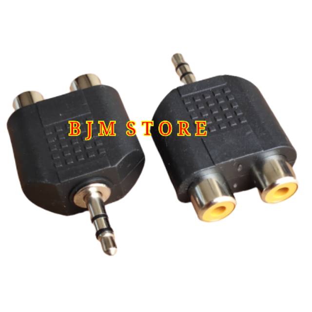 Jack T RCA Mini Stereo / Cabang T RCA