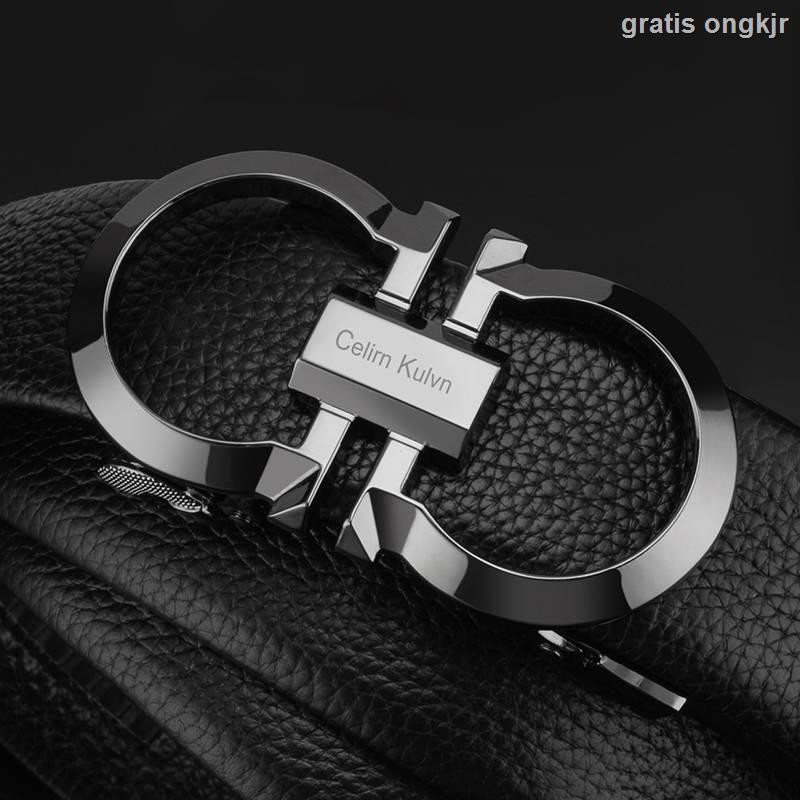 leather ck buckle belt