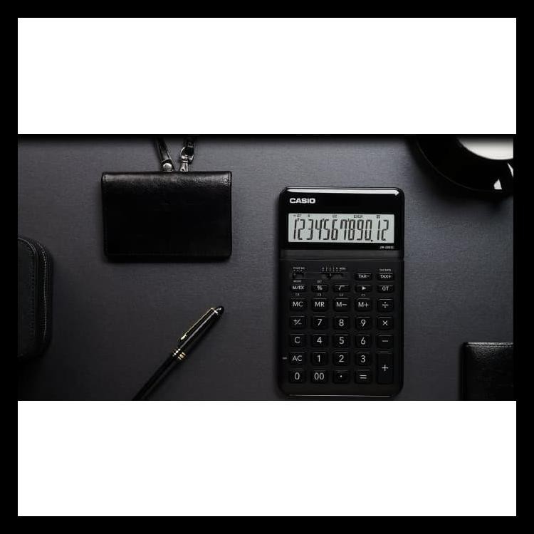 Terlaris Casio Colorful Calculator Jw-200Sc- Black Promo