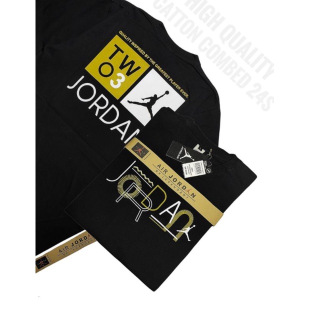 Kaos Distro JORDAN Kaos T-shirt Pria Lengan Pendek Quality Original Premium