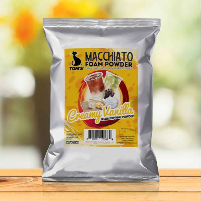 

Macchiato Foam/Cream Topping Powder 500g - Creamy Vanilla