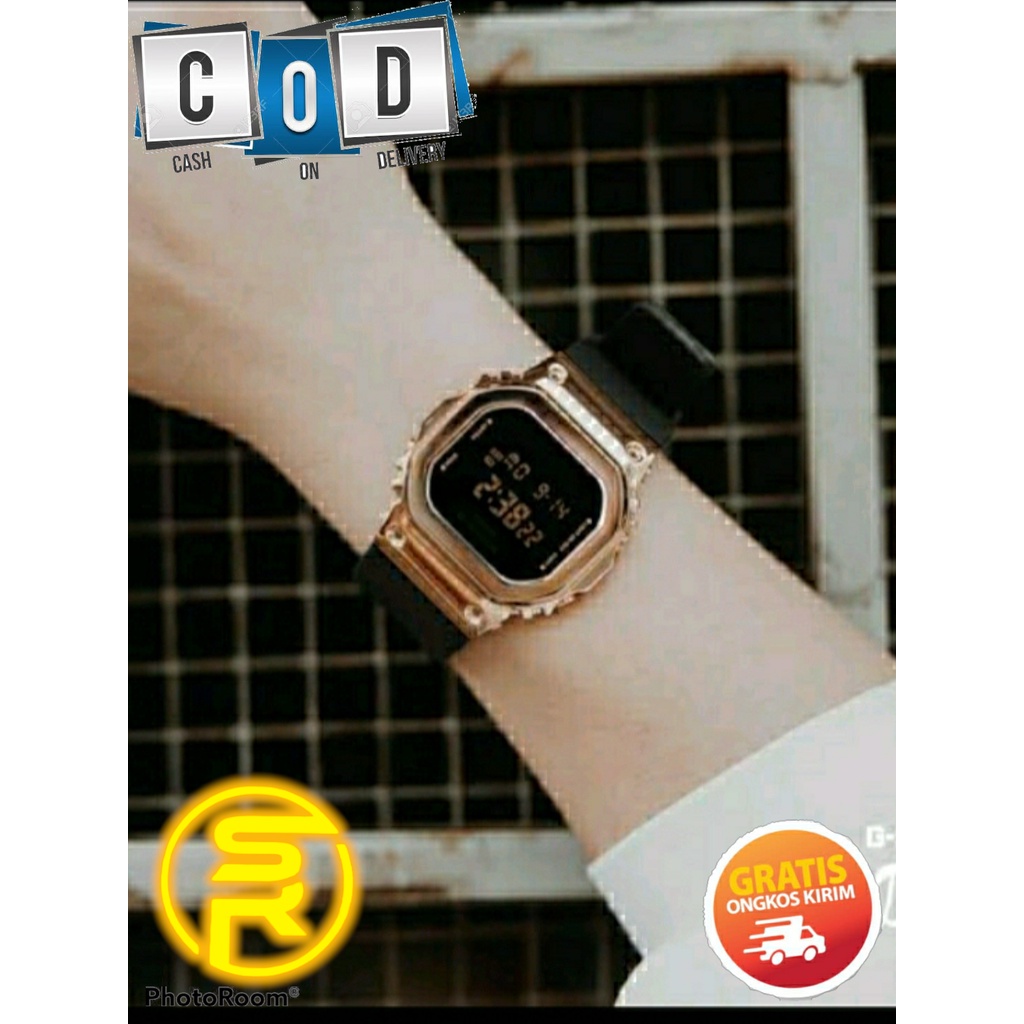 COD - (BLACK ROSEGOLD SPECIAL EDITION) JAM TANGAN DIGITAL PRIA/WANITA CASUAL SIMPLE SPORTY / JAM TANGAN DIGITAL CEWE/COWO / JAM TANGAN DIGITAL WATER RESIST BEST SELLLER 2022
