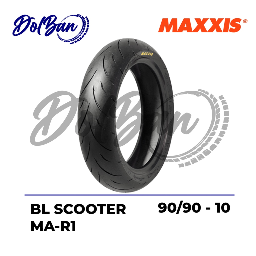BAN SCOOTER MAXXIS 90/90-10 RING 10 MAR1 TUBELESS